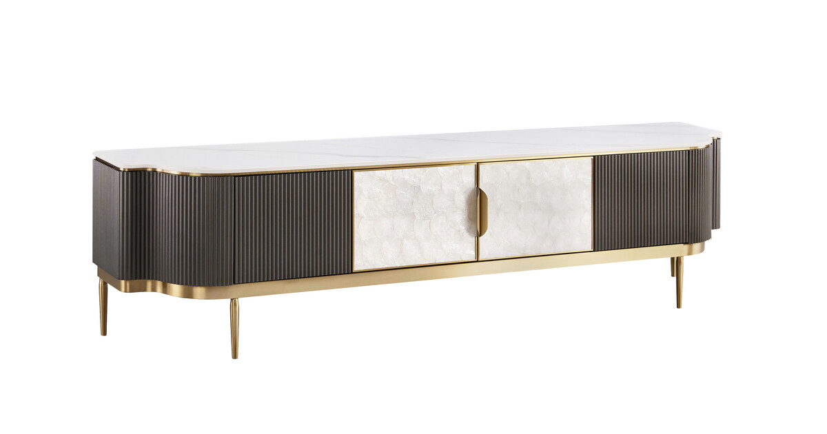 Produse - Comodă TV Livin Hill ST905B, 4 Uși - COMAD