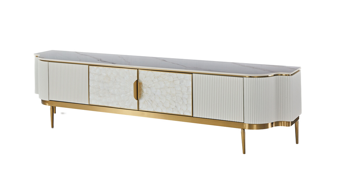 Produse - Comodă TV Livin Hill ST905C, 4 Uși - COMAD