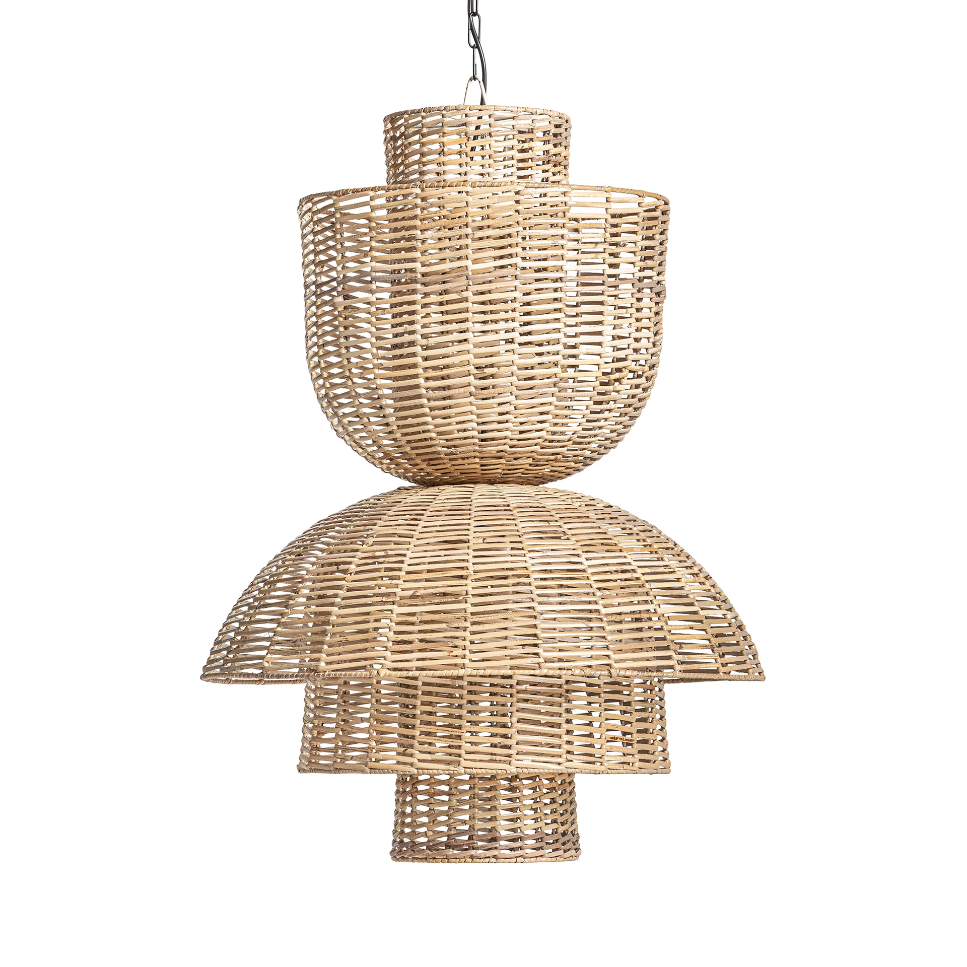 Produse - Lampa de tavan plisata din ratan VicalHome 28515